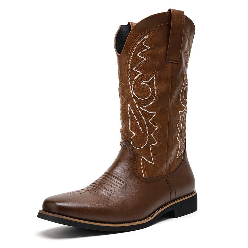 

Guochao 2025 демисезонные ботинки Мартин с высоким берцем большого размера в придворном стиле, ретро, рабочие, локомотивные ботинки, мужская обувь для внешней торговли 48 коричневый