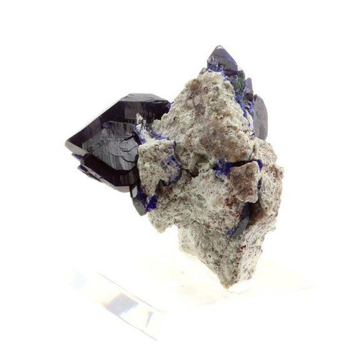 Pierres et Minéraux. Azurite. 180.0 ct. Milpillas Mine, Sonora, Mexique.