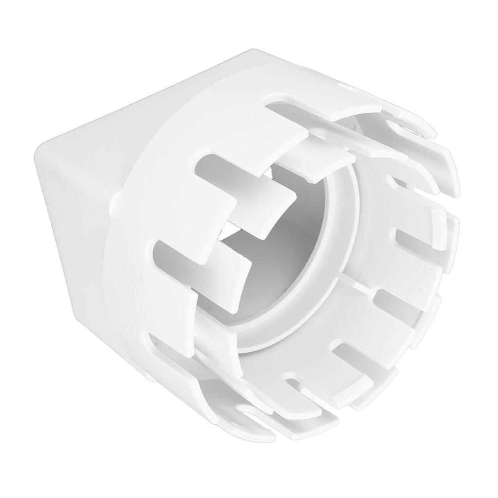 Regenrinnen-Fallrohradapter, 3 x 4 Zoll, PVC, quadratisch, Regenrinne zum Abflussrohradapter für den Außenbereich