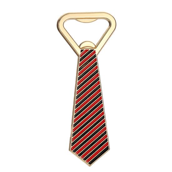 Tie Shape Bottle Opener Alloy Beer Wine Cap Opener & Fridge Magnet Decorative Opener Wine Novelty Bar Accessories