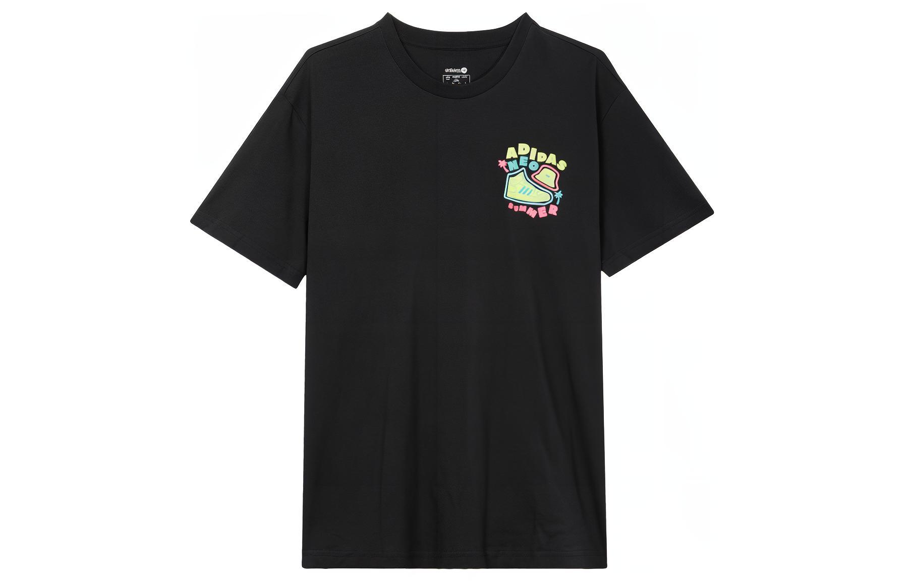 Adidas Neo T Shirt Unisex Black HS8852 L