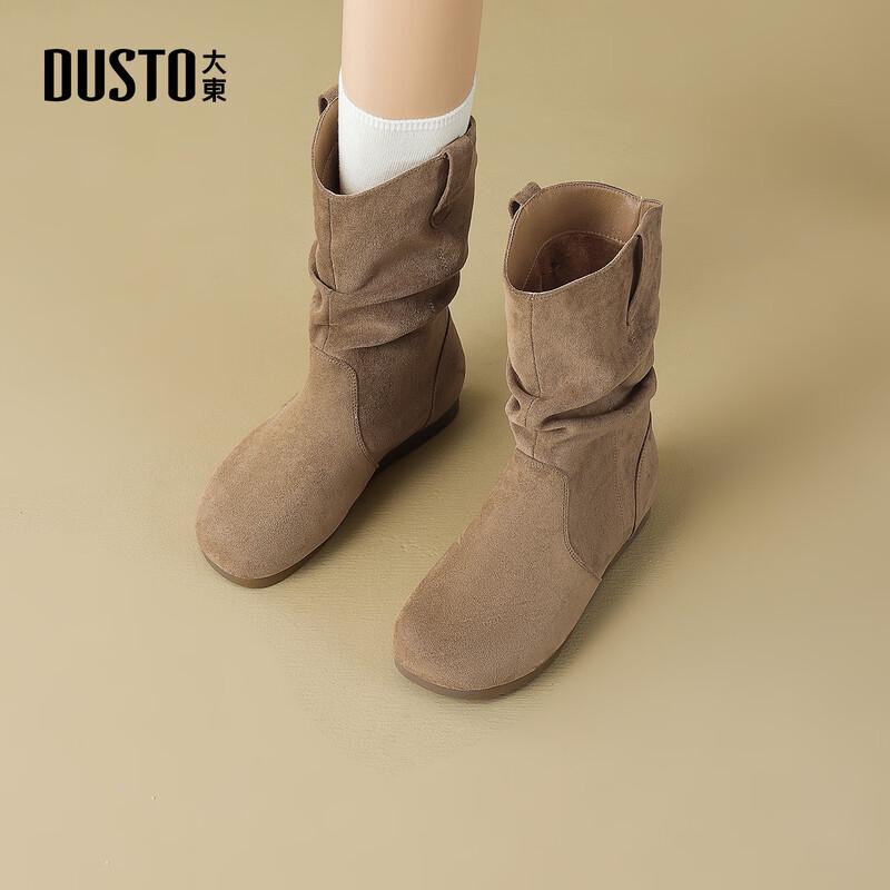 Dusto Women s Retro Western Ankle Boots 37