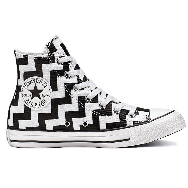 Converse Chuck Taylor All Star High 'Black White' Women's 565213F