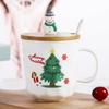 Christmas Santa Christmas Tree Elk Snowman Ceramic Cup Cartoon Cup Mug