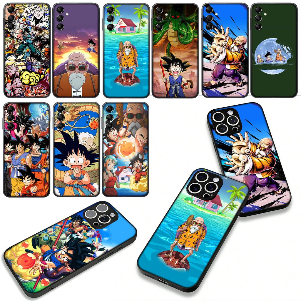 for Apple iPhone 17 16 11 Pro XS Max XR 6 7 8 Plus + 16E SE 2020 2022 Air 5 Case Master Roshi Dragon Gokus Ball Kame Sennin