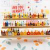 10Pcs Mini Drinks Bottle Dollhouse Decoration Part Dollhouse Pub Bar Decor Model Doll House Accessories Kids Toys
