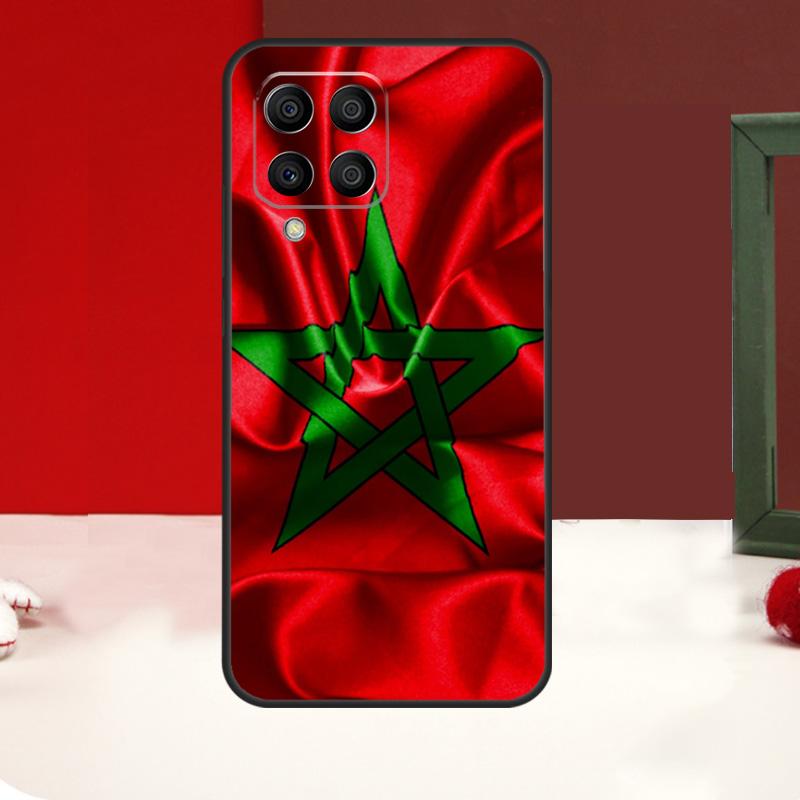 Morocco Moroccan Flag Case For Samsung Galaxy M11 M21 M31 M14 M34 M54 M12 M32 M52 M15 M13 M16 M36 M56 M53 M35 M55