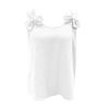 Women's Casual Fashion  Color Cotton Linen Sleeveless Top