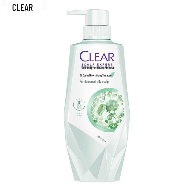 Clear Scalp Care Oil Control Revitalizing Shampoo