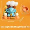 Baby Bath Toys for Kid Bathtub Toy Light Up Floating Squirting Toys Duck Fishing Net Game Toddler Shower Toys Water Pool Toys