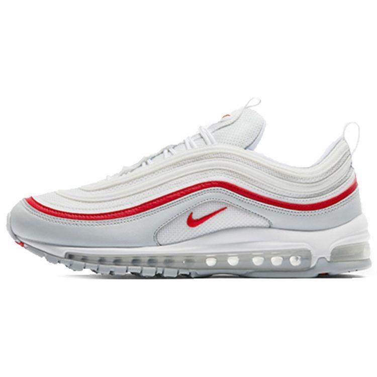 

Мужские кроссовки Nike Air Max 97 University Red чисто-платиновые университетско-красно-белые AR5531-002