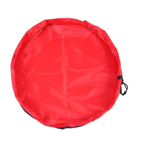 Spielzeug-Aufbewahrungstasche mit Kordelzug, wasserdicht, große Kapazität, Organizer für Spielzeug, Puzzles, Bausteine, Strand, Pool, Badespielzeug