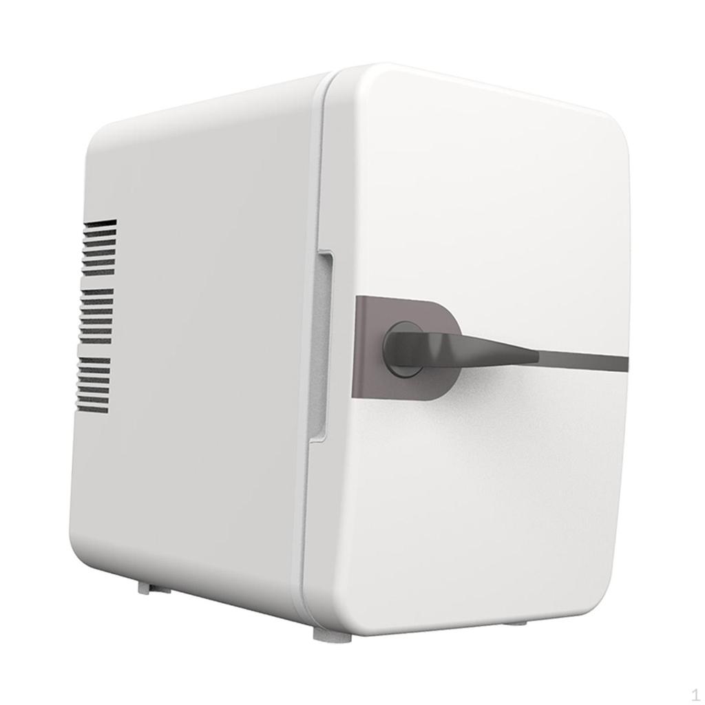 4L Mini Fridge Freestanding Beverage Refrigerator Cooler 30W Portable Drinks for Livingroom