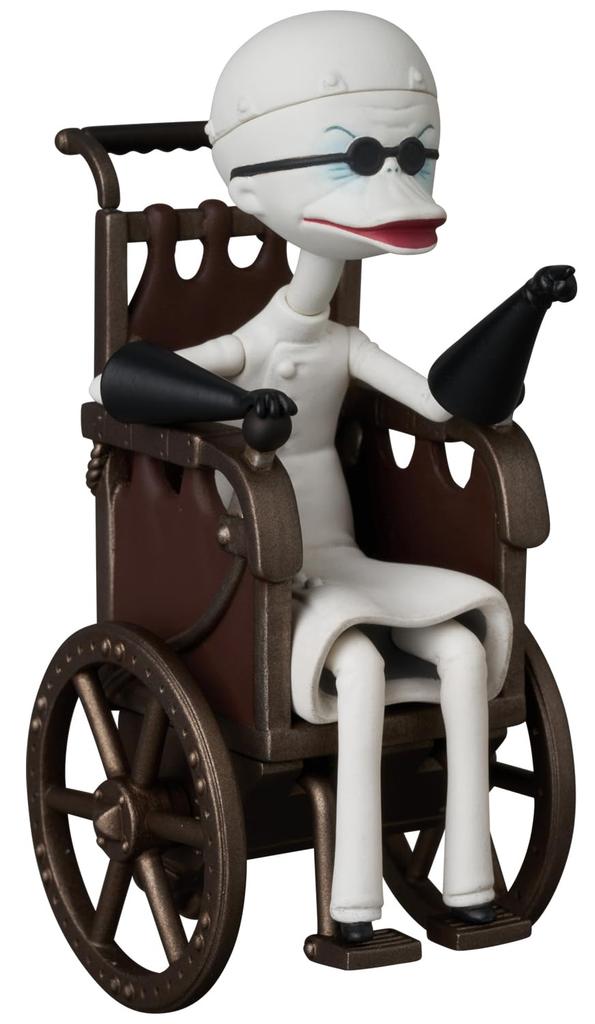 Medicom Toy UDF Ultra Detail Figure 838 THE NIGHTMARE BEFORE CHRISTMAS approximately 70mm fully assembled figure No. Dr. FINKELSTEIN, tall, non-scale,