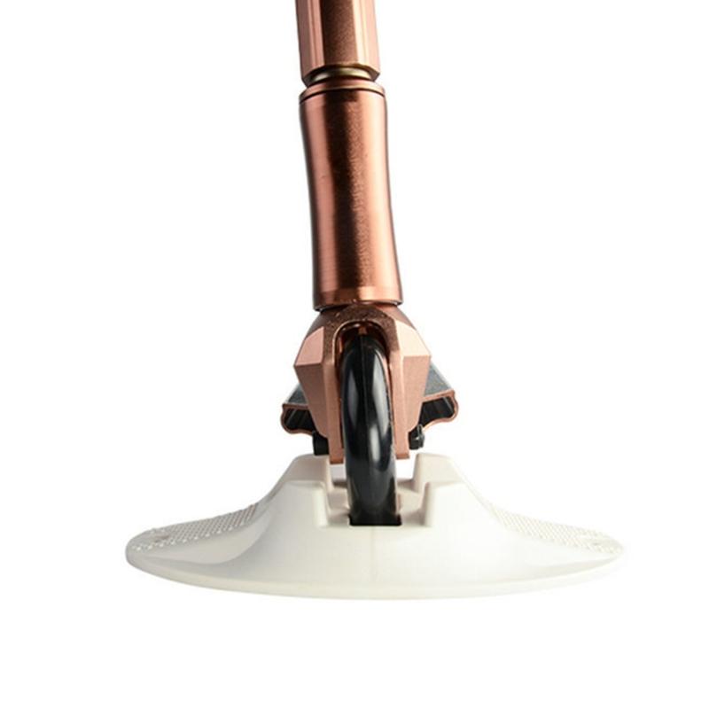 Durability Anti Rusts Scooters Parking Brackets Secure Wheel Holder Easy Installation Compacts Space Saving