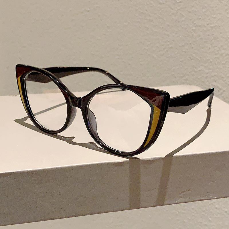 Anti Blue Light Eyeglasses Ladies For Men Classic Luxury Designer Style Style Myopia Optical Prescription Pink Elegant Cat Eye Glasses Spectacle