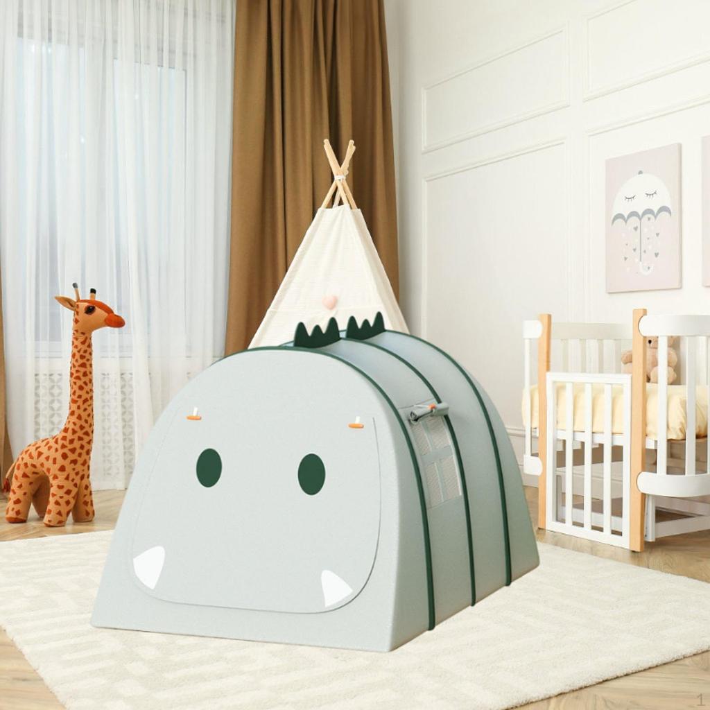 Children Play A Tent with Playhouse Outdoor Exterior Gift Window Transport Bag for Girls