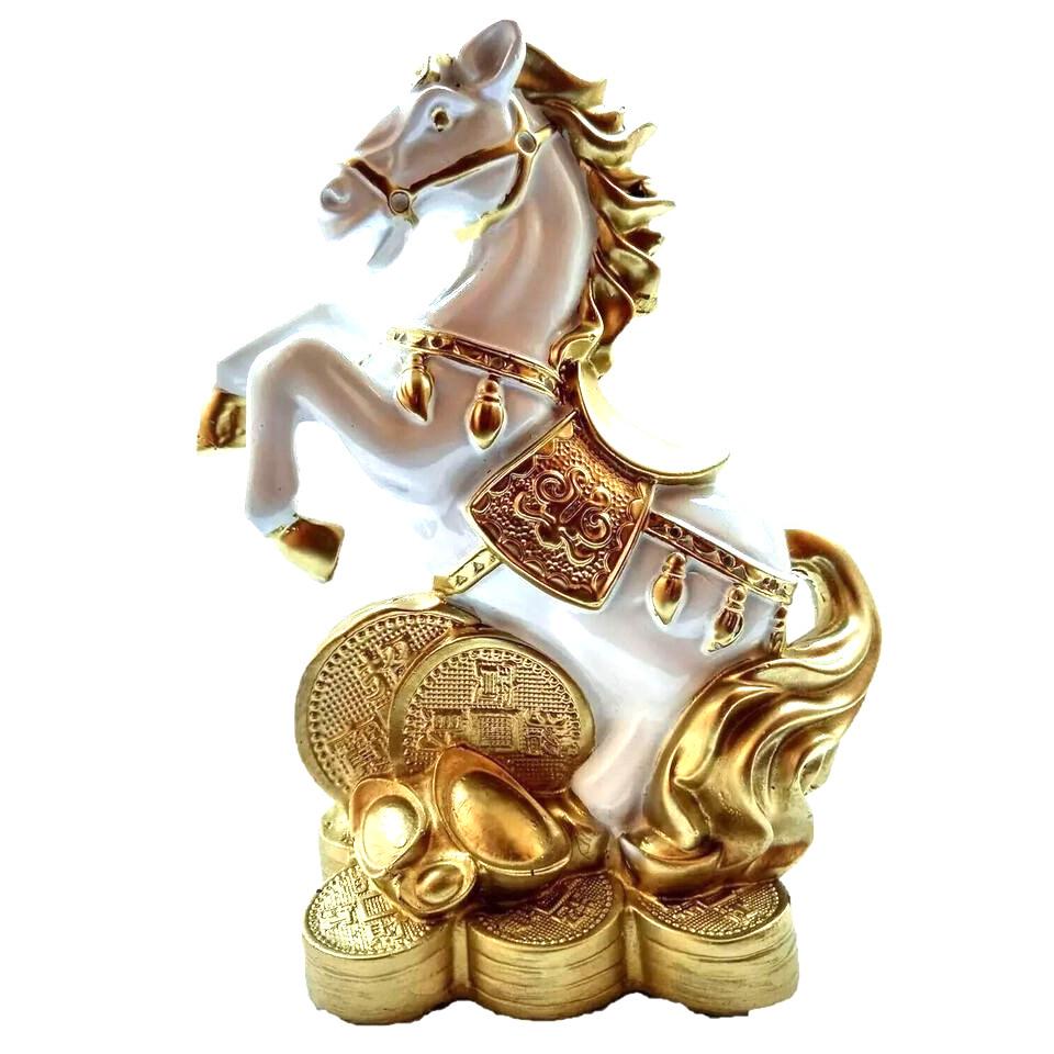 @ Polyresin Fengshui Vastu Horse Showpiece Statue For Home 280Gm UnBrand Zr-9009-60%Off