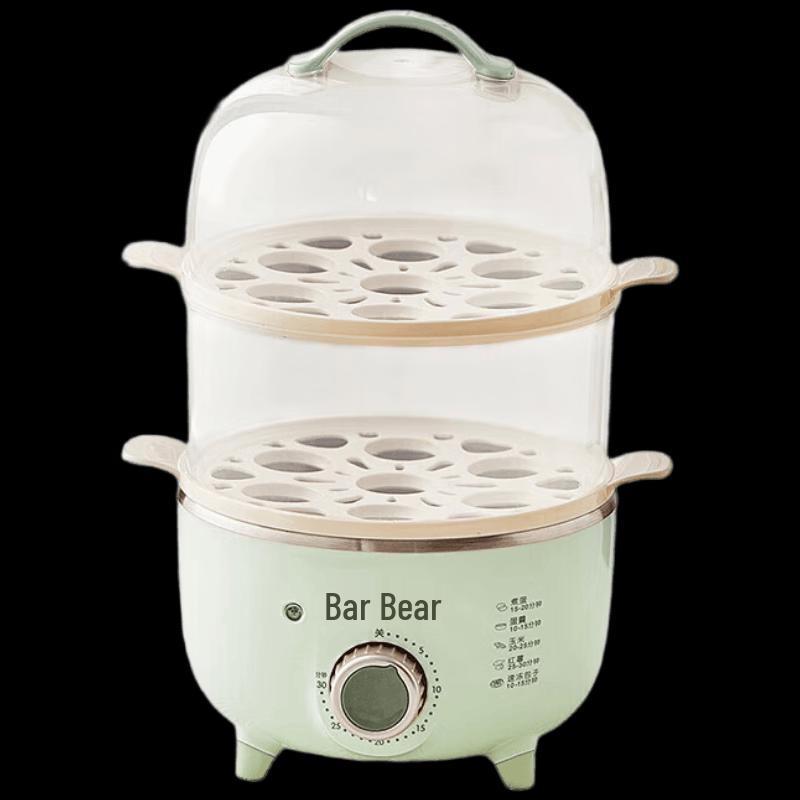 Bear ZMD Series Double-Layer Electric Egg Cooker & Steamer CN plug (adapter included)