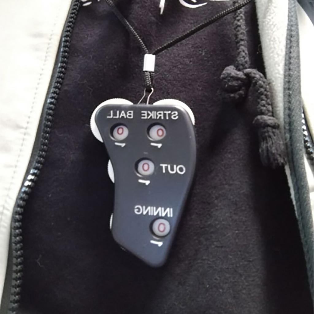 Referee Indicator Baseball Clicker Handheld Baseball Softball Game Counter 4 Wheel Baseball Umpire Clicker Easy To Use