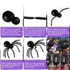 124 pcs Halloween Balloon Black Skull Pumpkin Bat Sticker Birthday Decoration Scene Arrangement Arch Balloon Set