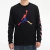 Jordan Colorful Alphabet Logo Long Sleeve T-Shirt Men Tops Black CN3503-010