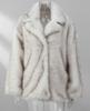 2024 European & American Women's Solid Color Faux Fur Loose Streetwear Coat