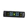 Solar Wireless Car Tire Pressure Monitoring System with 4 External Sensors