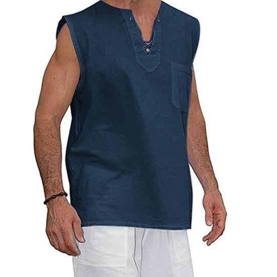 Terrific Summer Top Quick Dry Colorfast All Match Lace Up