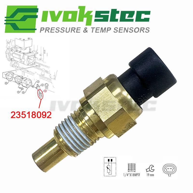 23518092 Sensor Coolant Fuel Oil Temperature Temp Sender For Detroit Diesel 53 71 92 149 Series 60