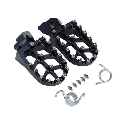 Footrest Pedal Foot Peg Motorcycle Accessories for YZ/YZF/WR/85/125/250/400/426/450F Aluminum Footpegs Red/Blue/Black