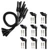 UF378 Ignition Coil+Spark Plug+Wire Set For Dodge Ram 1500 2500 3500 5.7L V8