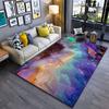 Cosmic Energy Colorful Glowing Abstract Carpet Yoga Living Room Room Decor Children's Crawling Mat Doormat Area Rug