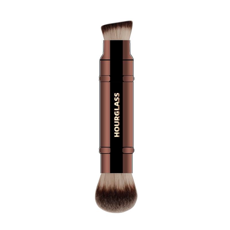 HOURGLASS Complete Makeup Brush Set: Powder, Blush, Foundation, Eyeshadow, Concealer, Lip Brushes.