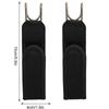 2pcs Tactical Hook Elastic Belt - Buckle-Less Invisible Waist Closure with Hook-and-Loop Fasteners, No-Buckle System for Hunting, Fishing, Camping