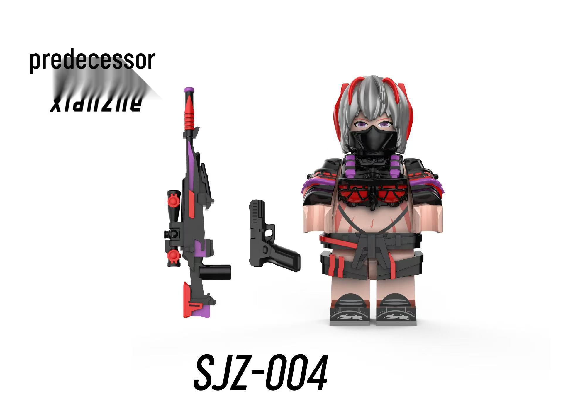 Mai Xiaowen Zoya Luna Military Minifigures Special Forces Building Blocks
