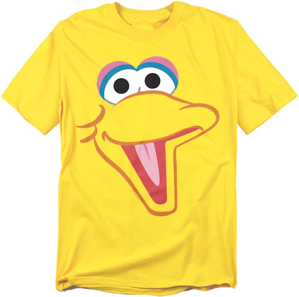 Popfunk Sesame Street Big Bird Face T-Shirt - Yellow S разноцветный