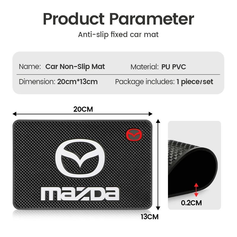 Car Anti-Slip Mat Pad Rubber Mobile Sticky Dashboard Phone Stand Non-Slip Mat For Mazda ER GJ CX Axela BT50 CX3 GH M3 BM Protege FF28