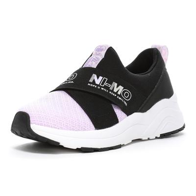 Thick Beautiful 2E [Moonstar] Sneakers, Sole, Legs, Antibacterial, Deodorizing, Magic, 19cm~24.5cm, Girls, Lilac, 21.5 Cm,