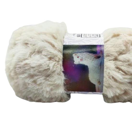 1 Roll 50g Fluffy Skin-frendly Crochet Thread Polyester Clear Texture Knitting Cotton Yarn Clothing Accessories