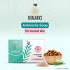 BAJAJ Nomarks Antimarks Soap For Normal Skin 125gm Pack Of 4 Gentle Exfoliating Anti-Mark Cleanser
