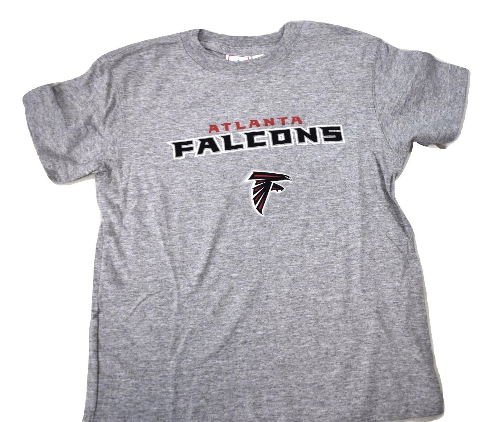 

NFL Team Apparel Little Boys Atlanta Falcons Football Shirt NWT S(4), L(7) L