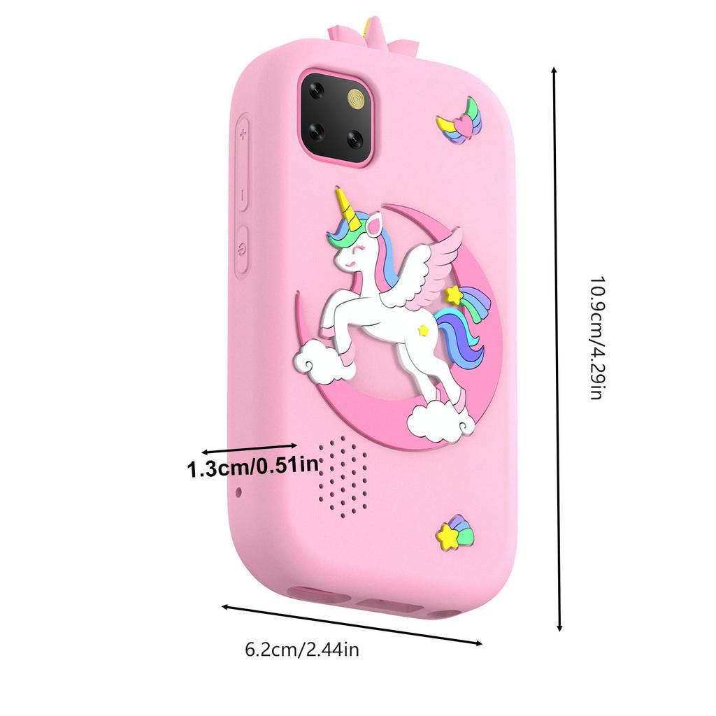 2.8-Inch Touchscreen Kids Smart Phone with Games Camera MP3/MP4 Player Built-in 32GB Memory Kids Smartphone Toys Kids MP3 Player