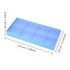 Plastic Material Watch Parts Storage Box 8 Grid Watchmaker Repairing Tools  Parts Organization
