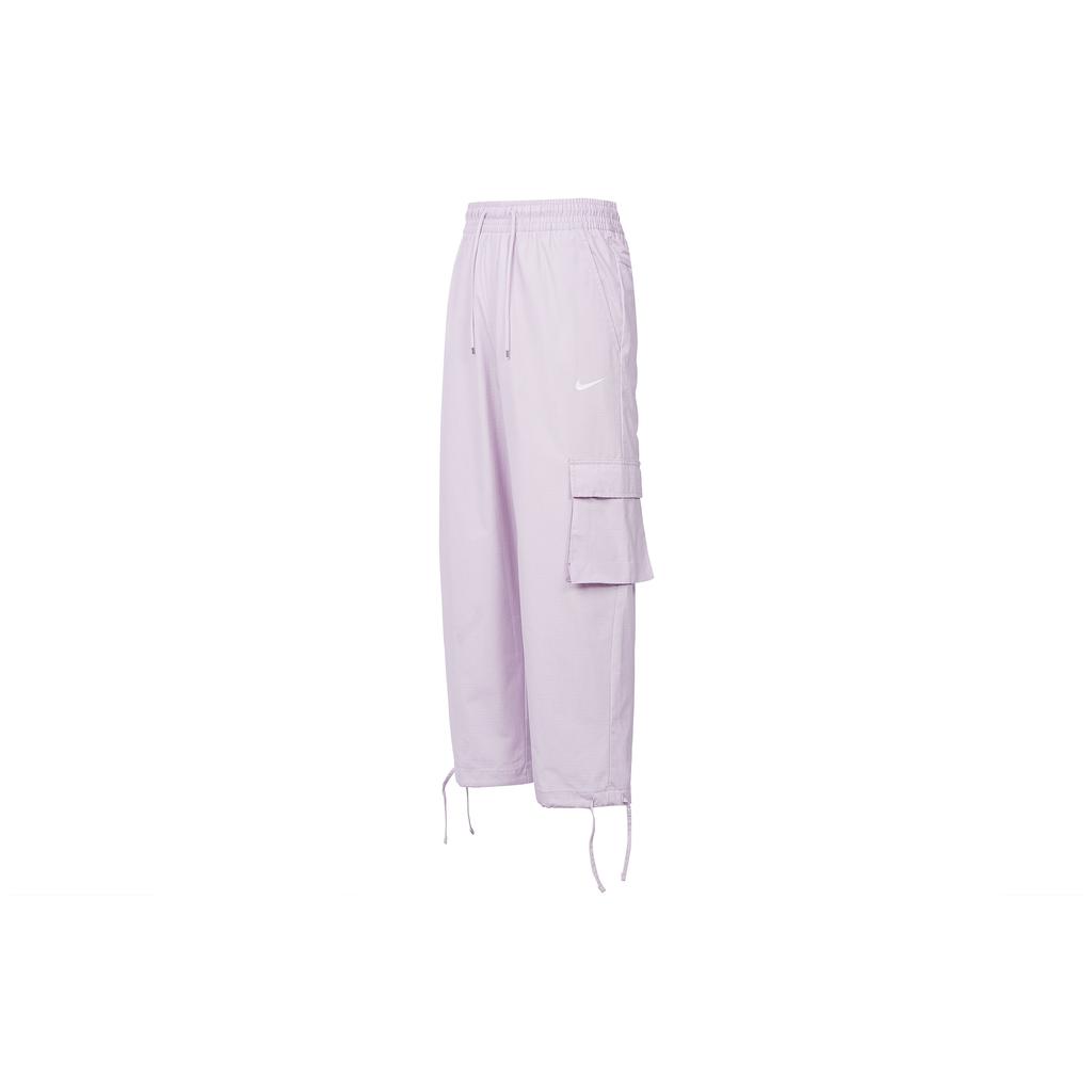 Nike Solid Color Pocket Knit Sports Pants Women bottoms Pink CZ9331-576