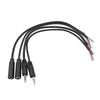 1 Stück 2,5 mm/3,5 mm Mono Stereo AUX-Stecker 2/3/4 Pins DIY Audio-Verlängerungskabel Stecker Buchse