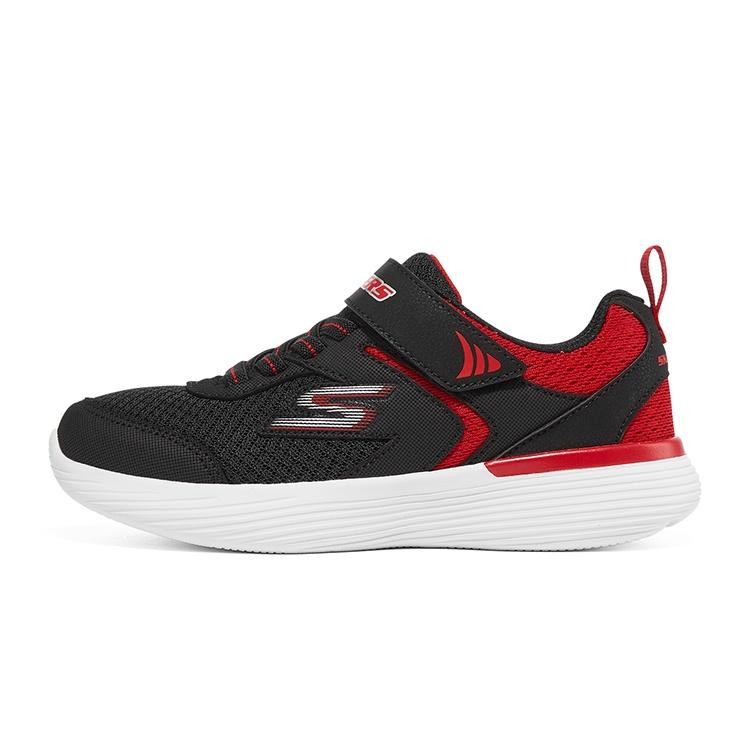 (GS) Skechers Go Run 400 V2 Darvix 'Black Red' Kids' 405102L-BKRD