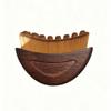 Popular Crescent Shaped Lymph Contour Brush Facial Massage Brush Portable Foundation Make-up Brush Beauty Makeup Brush