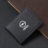 Ultra-Thin Car Driver License Bag ID Card Leather Cover For Opel Astra Grandland Corsa Mokka Frontera Insignia Zafira Vivaro