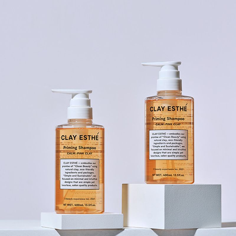 CLAY ESTHE’ Pink Clay Shampoo 400ml
